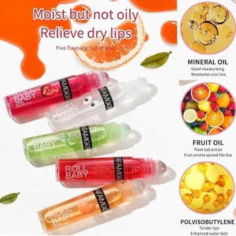 Fafamoon Fruit Roller Ball Lip Balm Oil